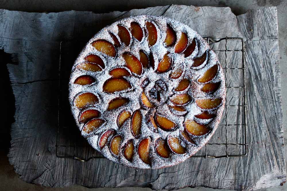 Sophie Zalokar Recipe for Chocolate-Plum-Allspice-Buckwheat-Cake