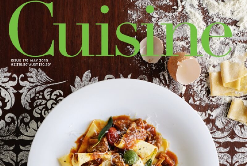 Cover Cuisine Magazine May 2015
